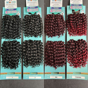 Bobbi Boss Crochet Hair - Brazilian Water Wave 6" 2X