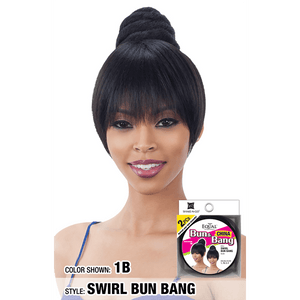Freetress Equal Bun & Bang 2PCS - Swirl Bun Bang