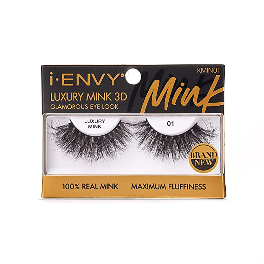 i-Envy Luxury Mink 3D Eyelashes - KMIN01