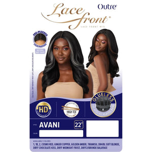 Outre Glueless HD Transparent Lace Front Wig - Avani