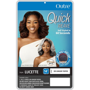 Outre Quick Weave Synthetic Half Wig - Lucette