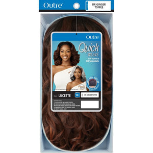 Outre Quick Weave Synthetic Half Wig - Lucette