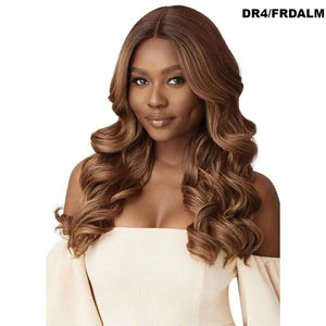 Outre Synthetic HD Transparent Lace Front Wig - Haseena