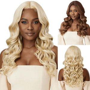 Outre Synthetic HD Transparent Lace Front Wig - Haseena