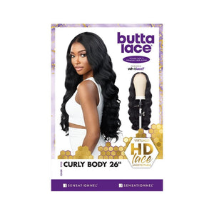 Sensationnel Butta HD Lace Front Wig - Curly Body 26"