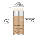 1/2/3PCS TLM Hair Wax Stick 75g Edge Control Styling Stick Natural Avocado Oil Beeswax Smooth Flyaway Hair Long Lasting Hairstyle Hair Pomade Stick