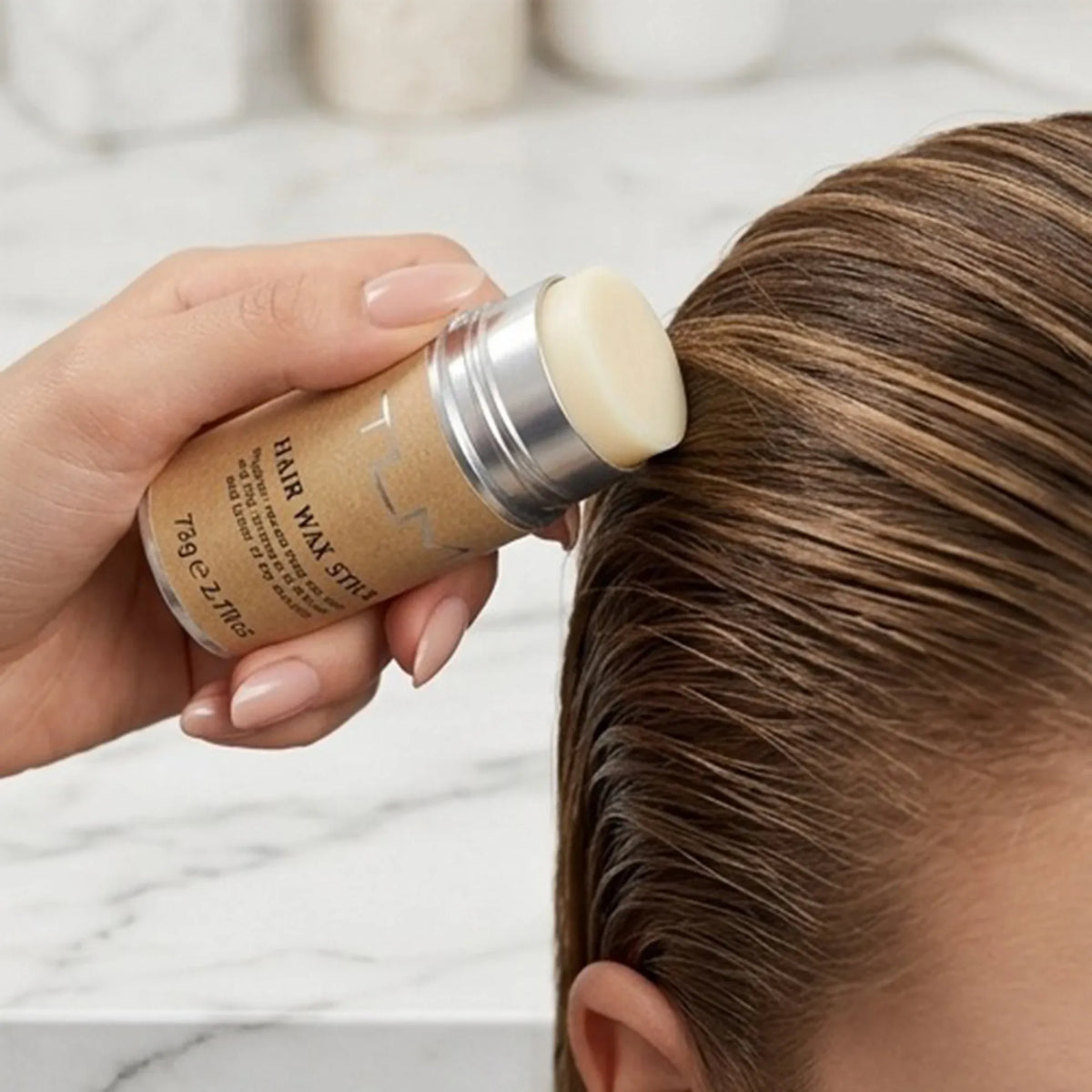 1/2/3PCS TLM Hair Wax Stick 75g Edge Control Styling Stick Natural Avocado Oil Beeswax Smooth Flyaway Hair Long Lasting Hairstyle Hair Pomade Stick
