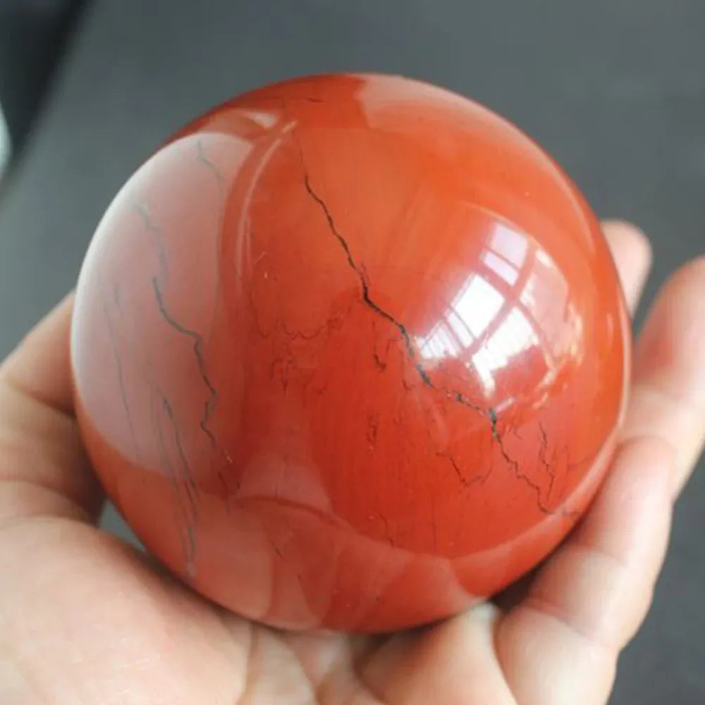 1.57-2.76-inch Natural Crystal Ball Tiger Eye Amethyst Powder Crystal Polished Stone Ball Reiki Healing Divination Gift