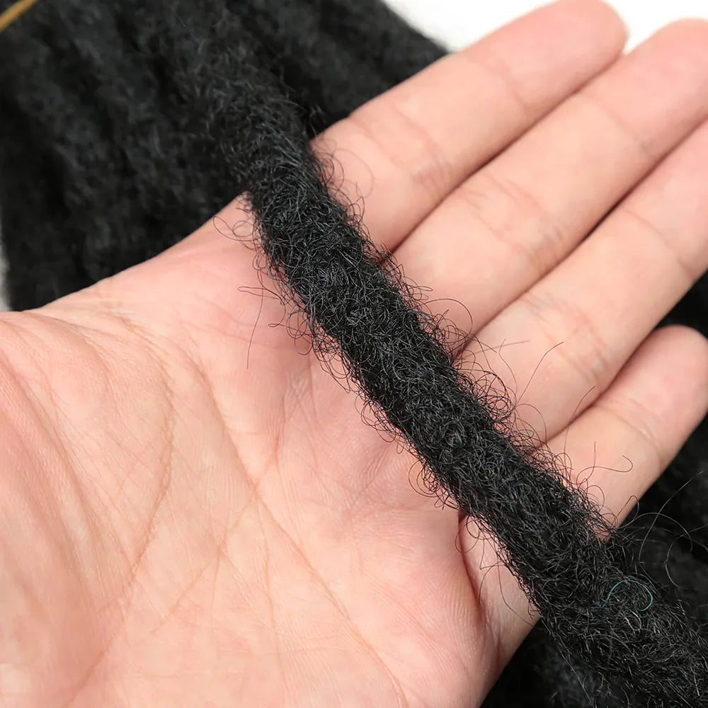 10-20inch Synthetic Handmade Dreadlocks Hair Extensions Ombre Wigs Crochet Braiding Hair For Black Women And Men Hair Expo City