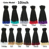 10-20inch Synthetic Handmade Dreadlocks Hair Extensions Ombre Wigs Crochet Braiding Hair For Black Women And Men Hair Expo City