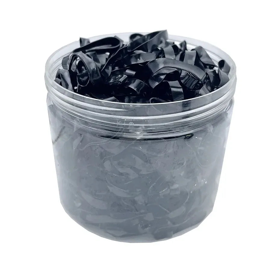 100-1000Pcs Black Disposable Rubber Band Elastic Hair Bands Girls Headband Children Ponytail Holder Bands Kids Hair Accessories