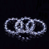 10mm Himalaya Clear Quartz Crystal Round Bead Bracelets Stretchable Reiki Healing Bracelet for Women Jewelry Accessories