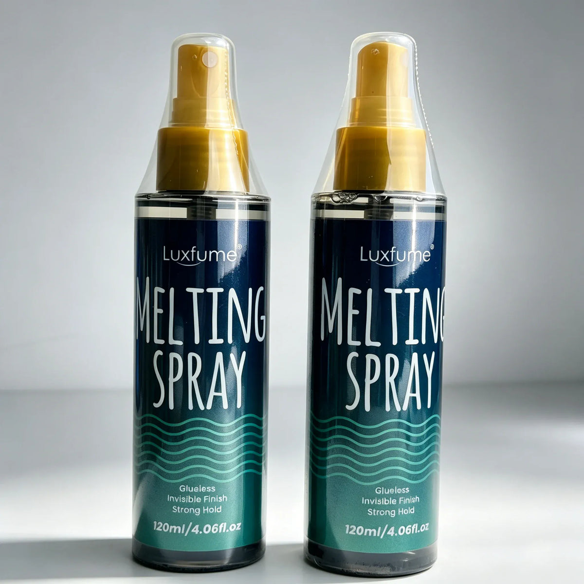 120ML Lace Melting Spray Wig Adhesive Strong Hold Invisible Finish Hair Glue for Lace Wigs Seamless Wig Making Supplies