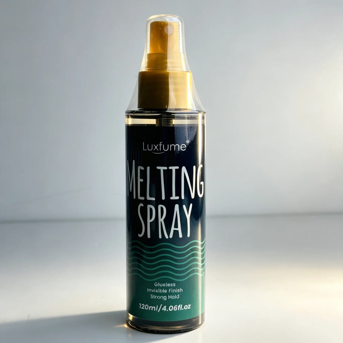 120ML Lace Melting Spray Wig Adhesive Strong Hold Invisible Finish Hair Glue for Lace Wigs Seamless Wig Making Supplies