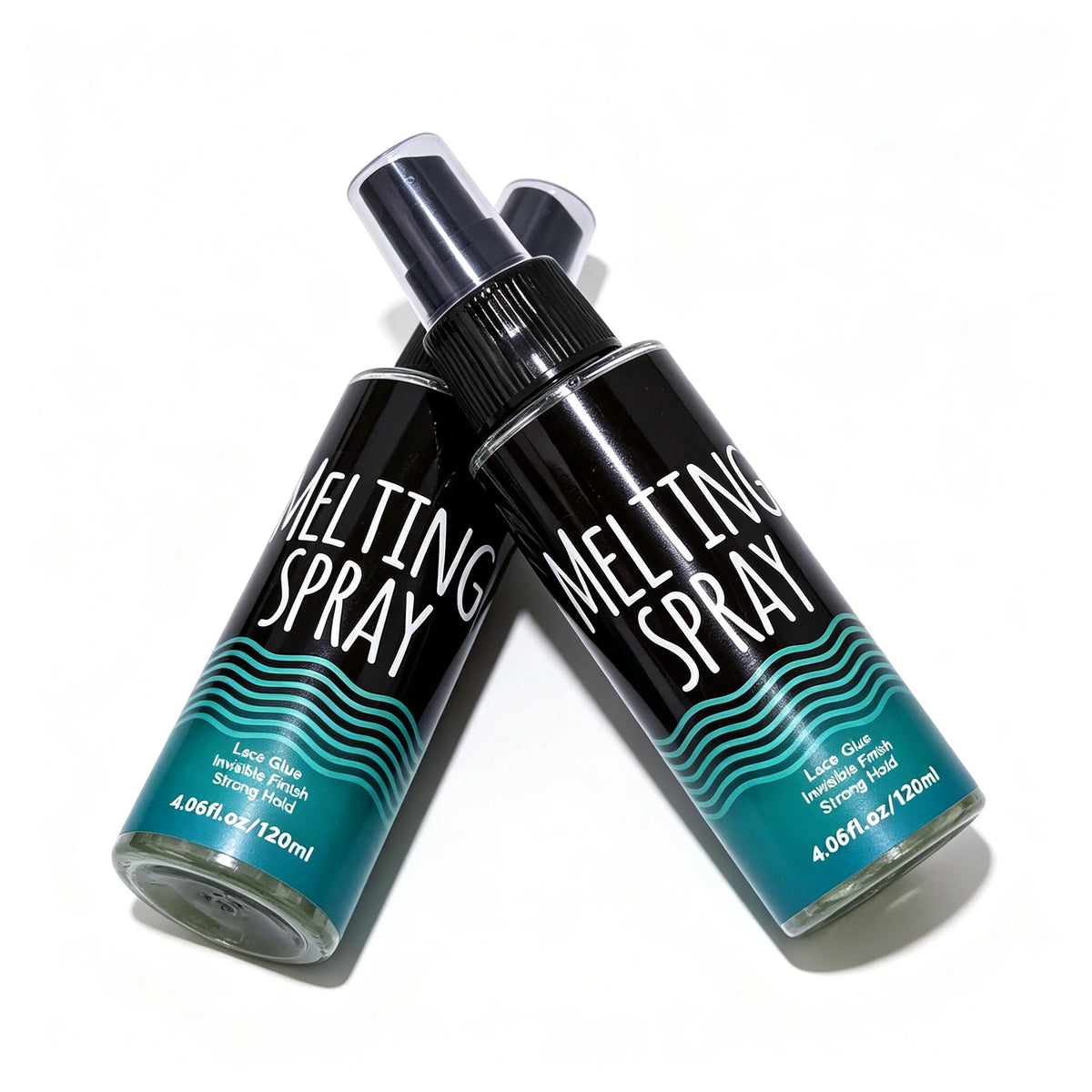 120ML Lace Melting Spray Wig Adhesive Strong Hold Invisible Finish Hair Glue for Lace Wigs Seamless Wig Making Supplies