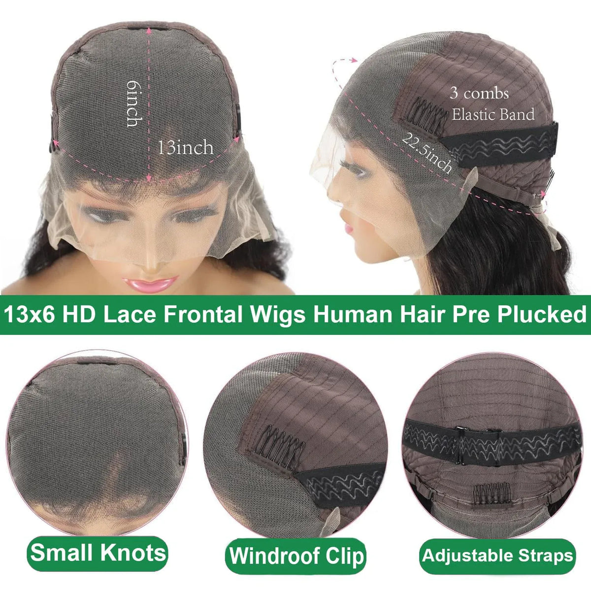 12ABody Wave Bob Wig Human Hair 13x4 Lace Front Wig 200% Density Transparent 5X5 Lace Frontal Brazilian Virgin Bob Wig For Women