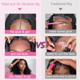 12AShort Curly Bob Lace Front Human Hair Wigs Lace Frontal Wig Closure Wig Brazilian Deep Wave Wig For Black Women
