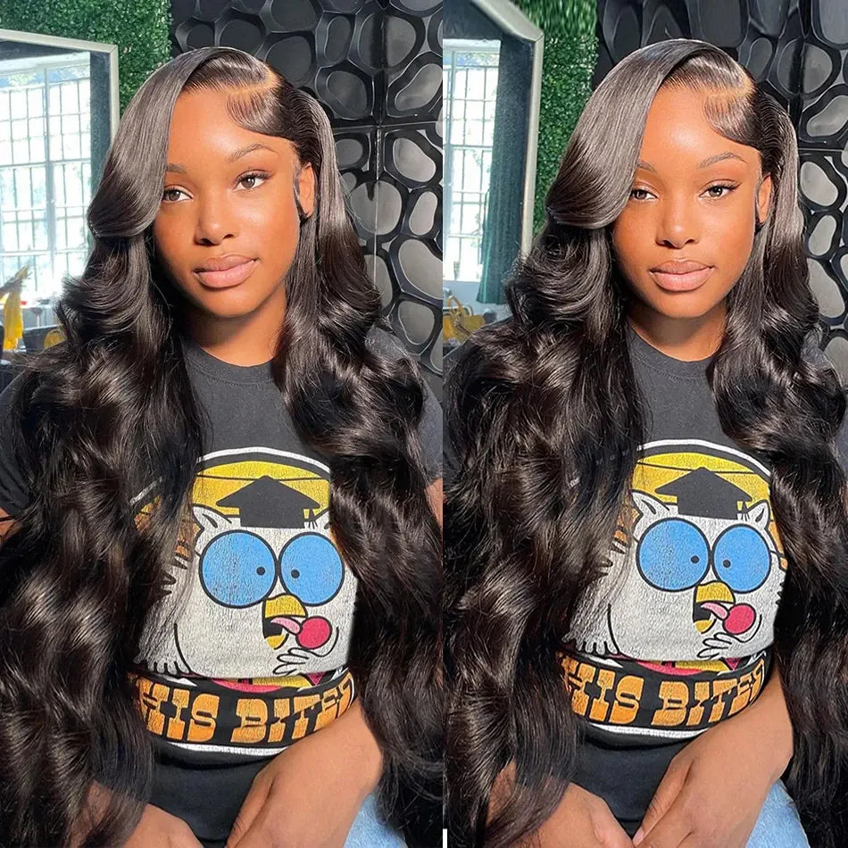 13x4 Body Wave Brazilian Human Hair Wig for Women Pre-Plucked 13x6 HD Lace Frontal with 4x4 Closure Natural Looking Hair Extensions