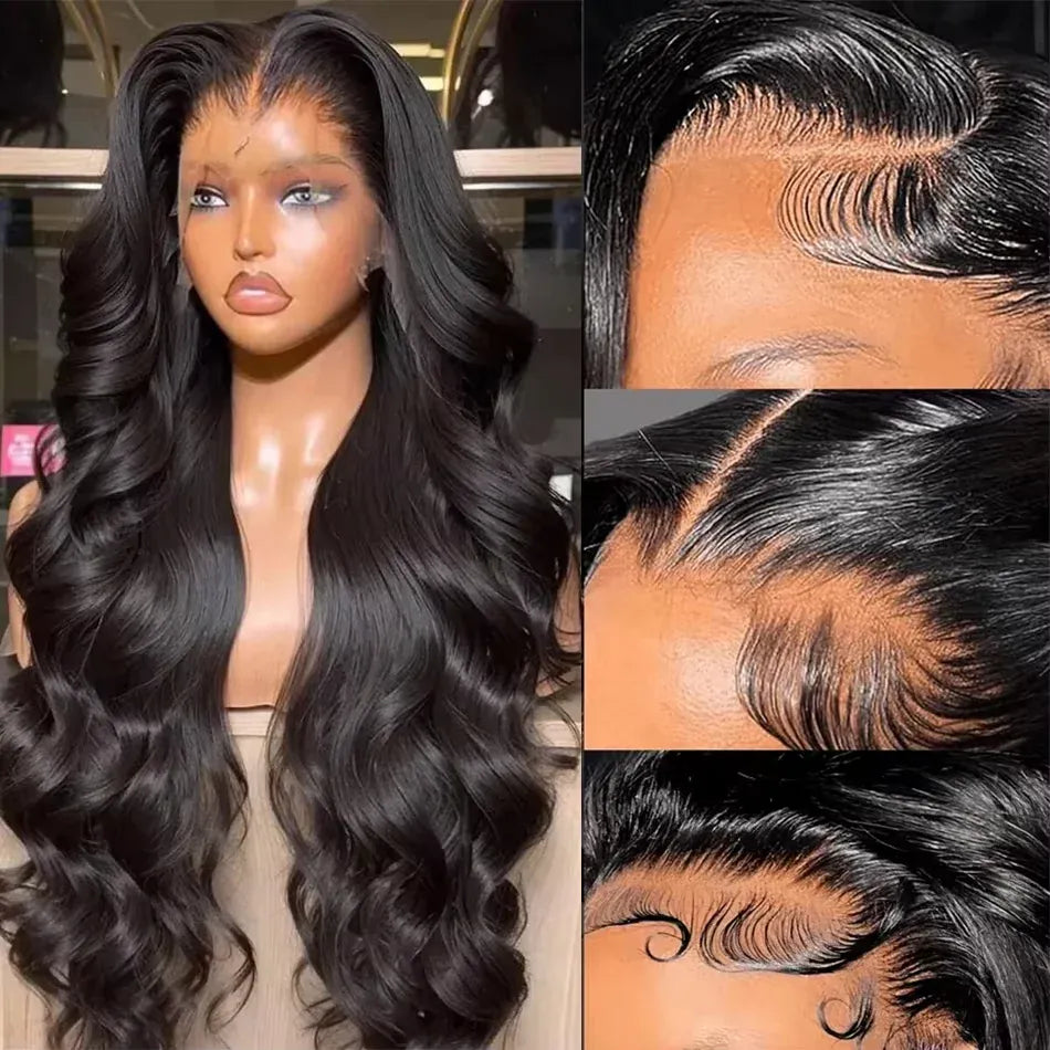 13x6 body wave HD lace front wig for women made with Vietnamese virgin human hair