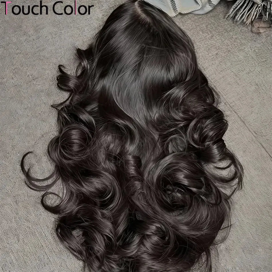 Body wave HD lace front wig for women, Vietnamese virgin human hair, pre-plucked 13x6 lace frontal wig
