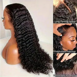 13x6 Deep Wave Hd Lace Frontal Wigs Human Hair Curly Wigs Water Wave 13x4 Lace Front Wig For Black Women Wig 200 Density 36 Inch