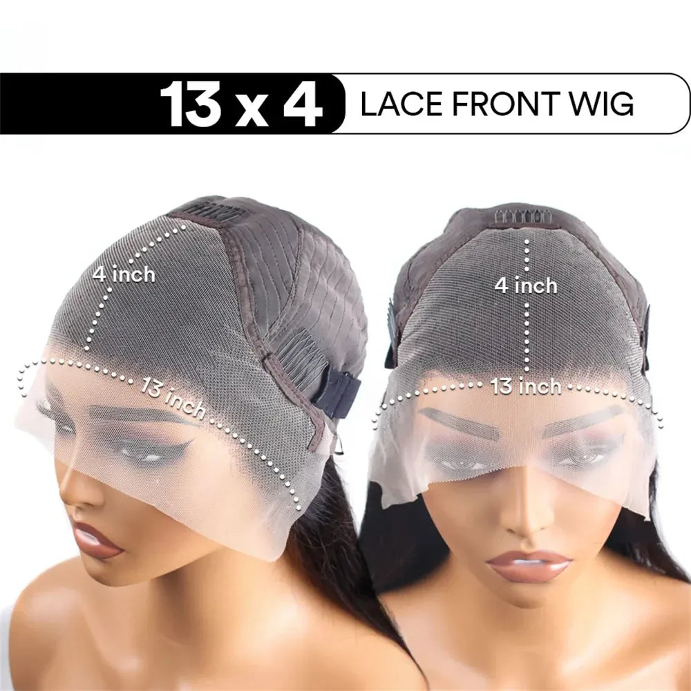 13x6 Lace Front Wig Human Hair 1B/30 Colored Highlight Wigs Deep Wave Ombre Brown 13x4 Human Hair Lace Frontal Wigs For Women