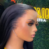 13x6 Super Double Drawn Bone Straight HD Lace Front Wig 5x7 Glueless Wig Human Hair Vietnamese Virgin Hair Pre Plucked For Women