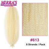 16/24/28 Inch Kinky Twist Marley Braiding Crochet Hair Synthetic Pre-Separated Springy Afro Twist Hair For Butterfly Locs Braids