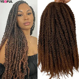 18”Marley Hair 30Strands/Pack Soft Marley Twist Braiding Hair For Senegalese Twist Crochet Braids Lightweight Cuabn Twist Hair