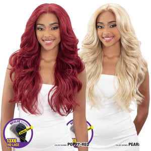 Shake-N-Go Snatched Glueless Synthetic Lace Front Wig - Galina