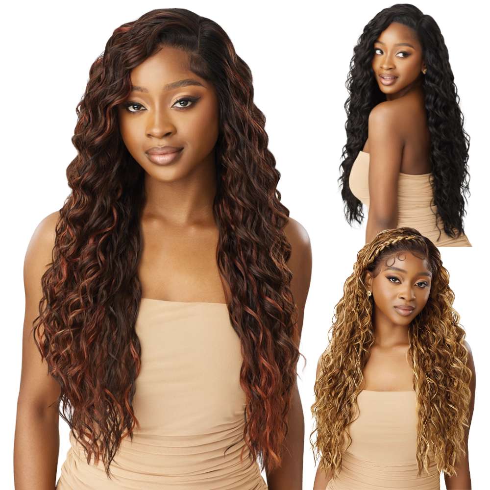 Outre Melted Hairline Wet & Wavy HD Lace Front Wig - Dilara