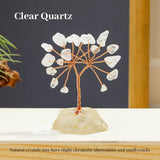 1PC 7 Chakra Healing Natural Stones Resin Healing Mini Crystal Tree Home Office Desk Living Room Feng Shui Decora for Good Luck