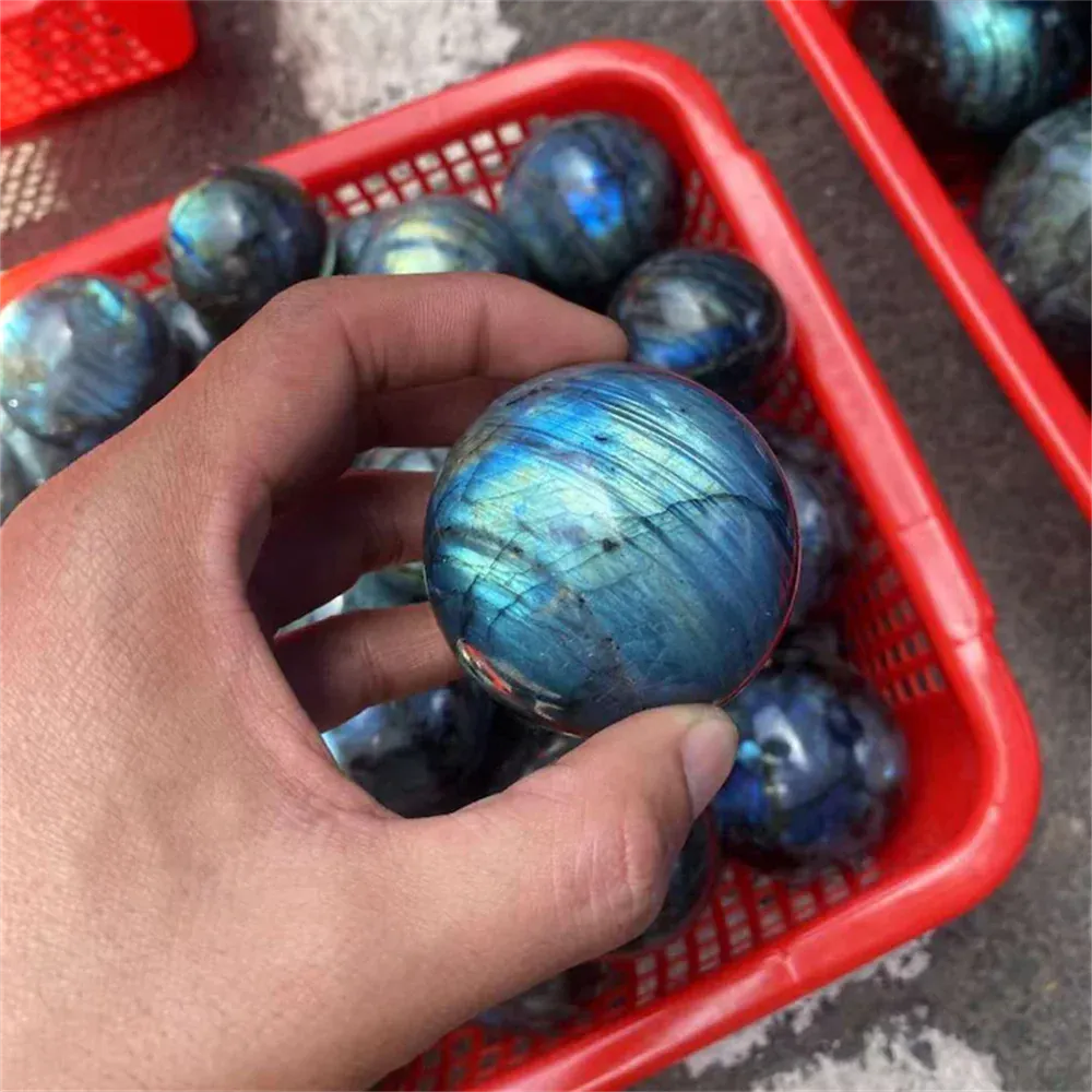 1pc Amazing labradorite balls Home decor, holiday party decor, crystal gifts for parents, Christmas, crystal gifts,