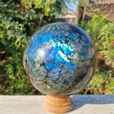1pc Amazing labradorite balls Home decor, holiday party decor, crystal gifts for parents, Christmas, crystal gifts,