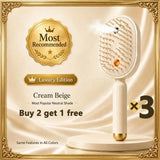 2026Women Wet & Dry Electrics Hairbrush Anti-Frizz with Water Spray Rechargeable  Fast Charging for Both Long & Short Hairs