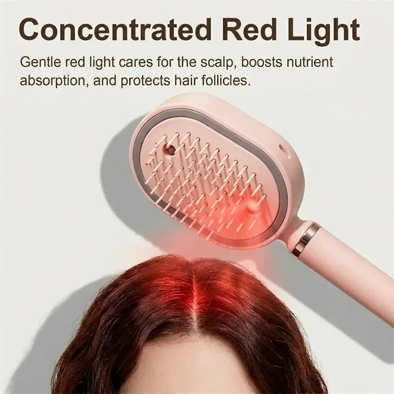 2026Women Wet & Dry Electrics Hairbrush Anti-Frizz with Water Spray Rechargeable  Fast Charging for Both Long & Short Hairs
