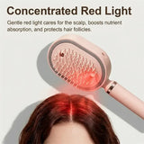2026Women Wet & Dry Electrics Hairbrush Anti-Frizz with Water Spray Rechargeable  Fast Charging for Both Long & Short Hairs
