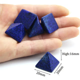 20mm Natural Agate Stone Gems Mineral Crystal Quartz Pyramid Chakra Reiki Energy Healing Point Tower Room Home Decoration Maison