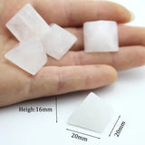 20mm Natural Agate Stone Gems Mineral Crystal Quartz Pyramid Chakra Reiki Energy Healing Point Tower Room Home Decoration Maison