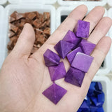 20mm Natural Agate Stone Gems Mineral Crystal Quartz Pyramid Chakra Reiki Energy Healing Point Tower Room Home Decoration Maison