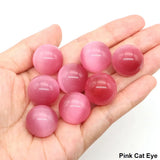 20mm Round Balls Natural Stone Sphere Healing Crystal Amethyst Energy Gems Globe for Jewelry Making DIY Necklace Home Decoration