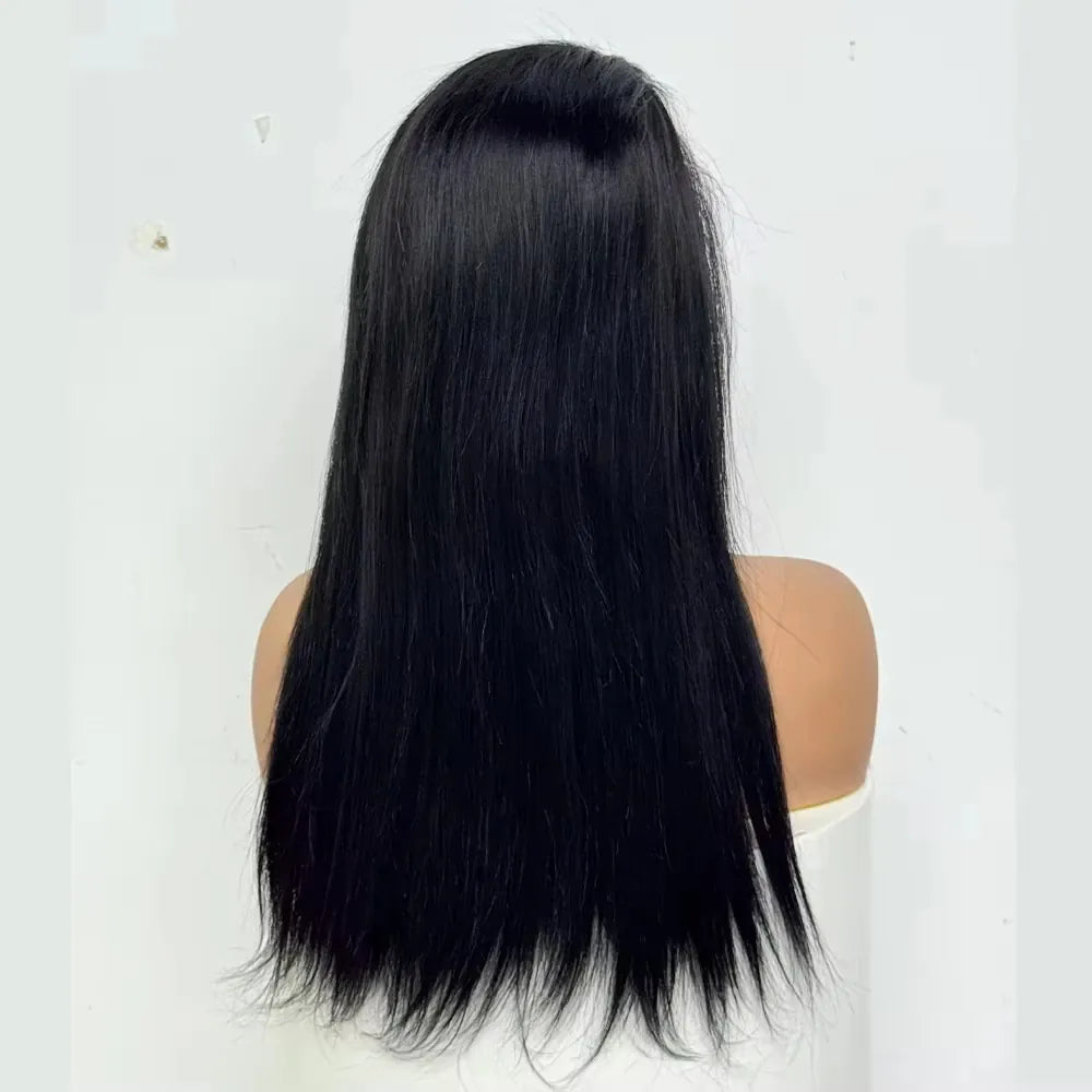 230% Density Colorful 13x4 Lace Front Wig For Black Women Brazilian Straight 13x4 Transparent Lace Frontal Wig Human Hair
