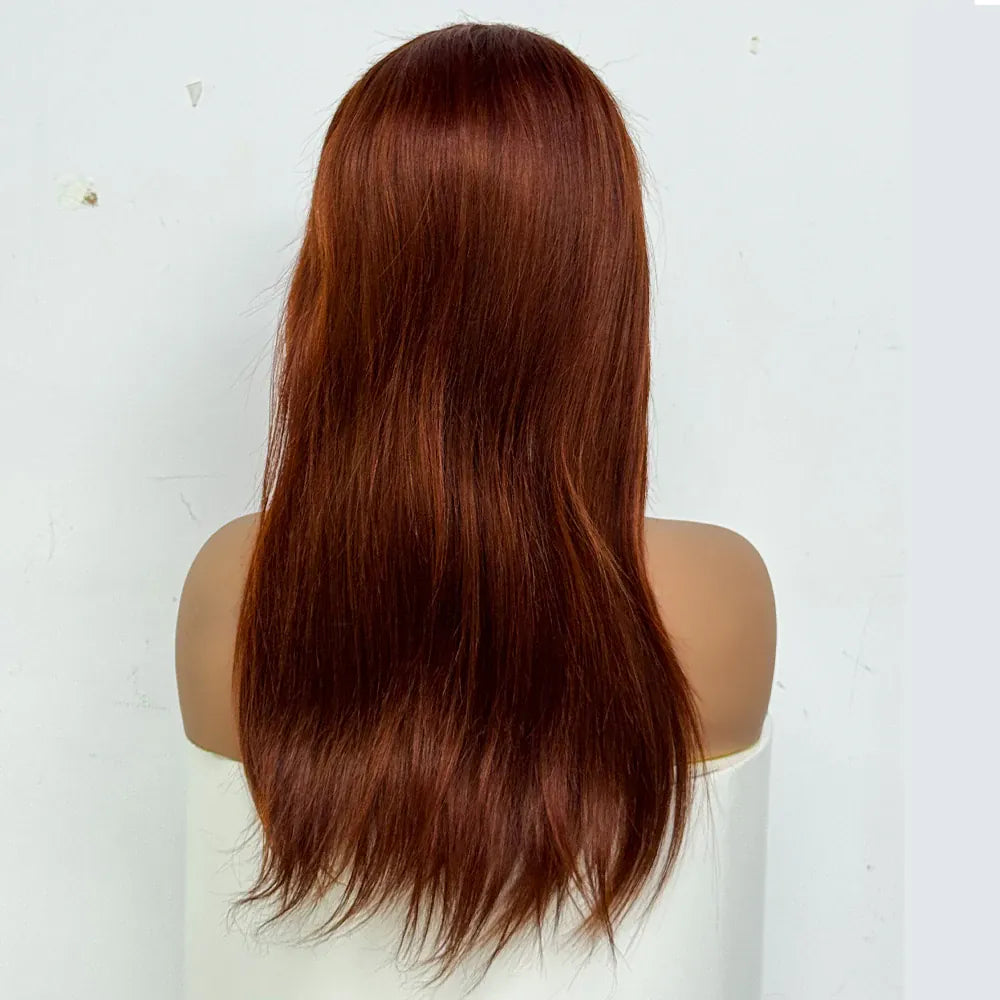 230% Density Colorful 13x4 Lace Front Wig For Black Women Brazilian Straight 13x4 Transparent Lace Frontal Wig Human Hair
