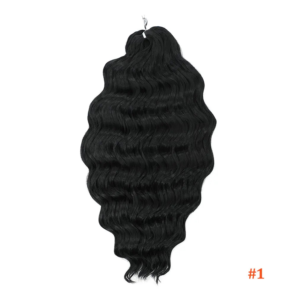 24 Inch Anna Hair Synthetic Loose Deep Wave Braiding Hair Extensions Rainbow Color Ombre Blonde Curl Twist Crochet Hair 300G