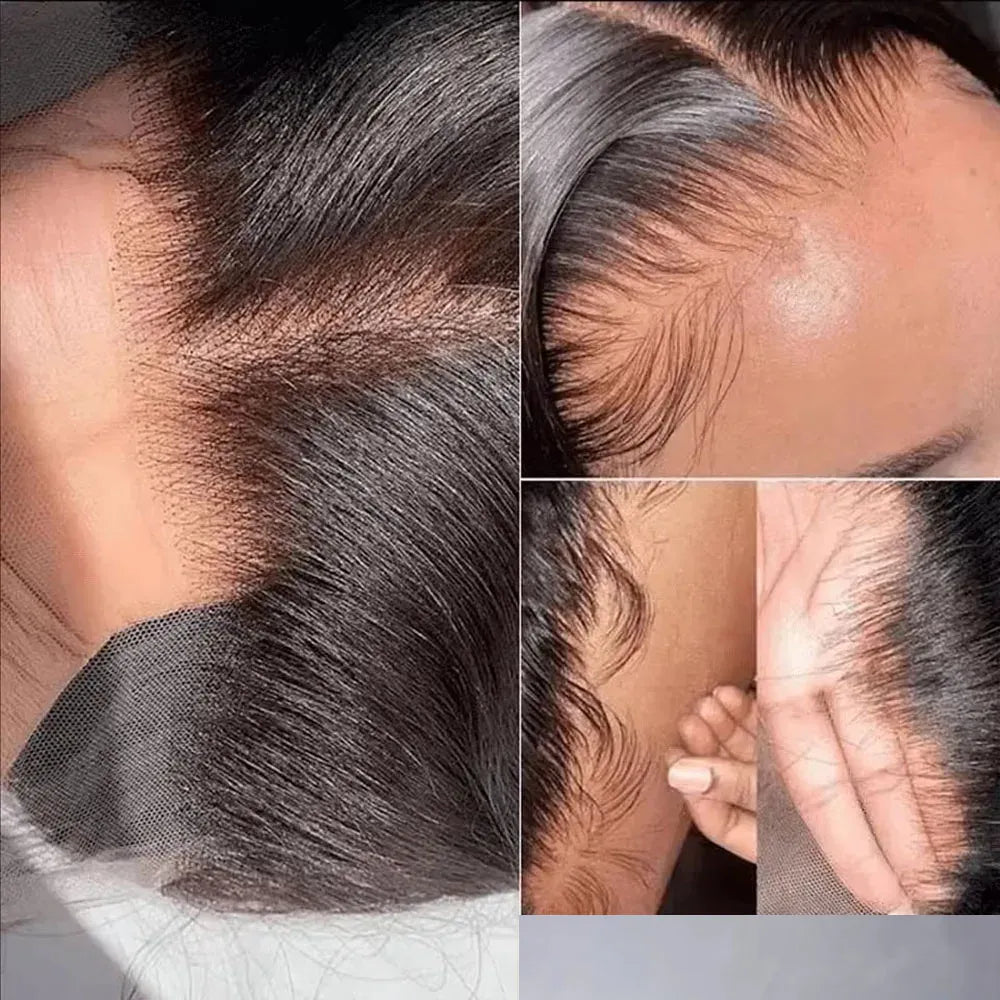 250% 40Inch Straight Lace Front Wigs Human Hair 13x6 HD Lace Frontal Wig 13X4 Straight Human Hair Wig Pre Plucked For Women