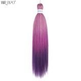 26Inch Easy Braids Hair Synthetic Colourful Pre Stretched Braiding Hair Extensions Jumbo Braids Ombre Yaki Long Straight Hair