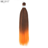 26Inch Easy Braids Hair Synthetic Colourful Pre Stretched Braiding Hair Extensions Jumbo Braids Ombre Yaki Long Straight Hair