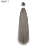 26Inch Easy Braids Hair Synthetic Colourful Pre Stretched Braiding Hair Extensions Jumbo Braids Ombre Yaki Long Straight Hair
