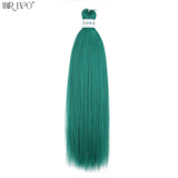 26Inch Easy Braids Hair Synthetic Colourful Pre Stretched Braiding Hair Extensions Jumbo Braids Ombre Yaki Long Straight Hair