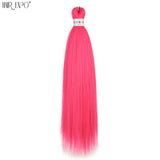 26Inch Easy Braids Hair Synthetic Colourful Pre Stretched Braiding Hair Extensions Jumbo Braids Ombre Yaki Long Straight Hair